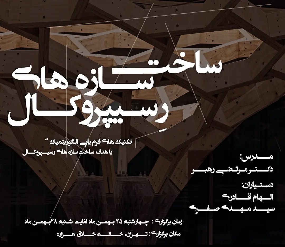 Reciprocal Structures Workshop